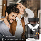 Parnik Naturals Stamina+ 750mg | Stamina & Testosterone Support for Men | Energy, Strength & Endurance Booster – 60 Capsules