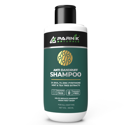 Parnik Naturals Herbal Anti-Dandruff Shampoo + Spray | Complete 2-Step Scalp & Hair Care Solution