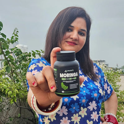 Parnik Naturals Ayurvedic Moringa Capsules 60 – Herbal Supplement for Detox, Immunity & Natural Weight Control